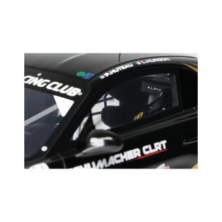 ALPINE A110 GT4 EVO BLACK P. HUTEAU/ L. HURGON GT4 EUROPEAN SERIES 2024 OttO mobile 1:18 Resinemodell (Türen, Motorhaube... nicht zu öffnen!)